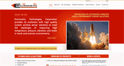 Desktop Screenshot of environetix.com